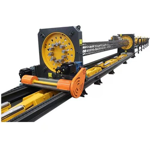 ব্যাস 800 মিমি ইস্পাত বার খাঁচা রোল ওয়েল্ডার